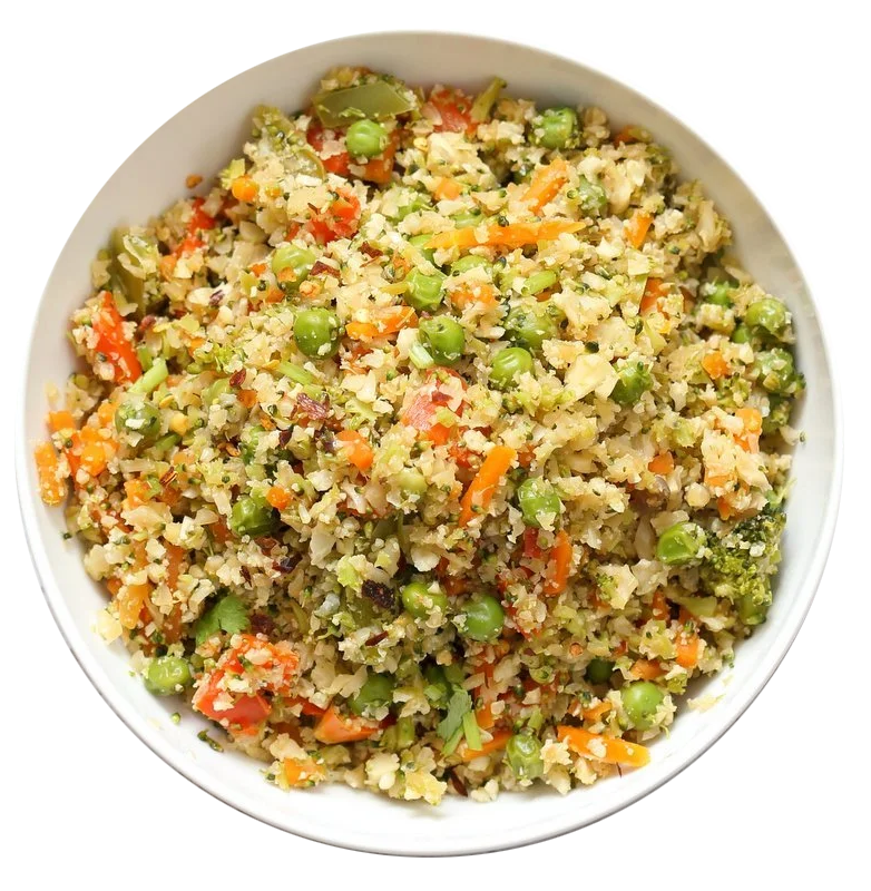Organic Cauliflower Rice Stir Fry